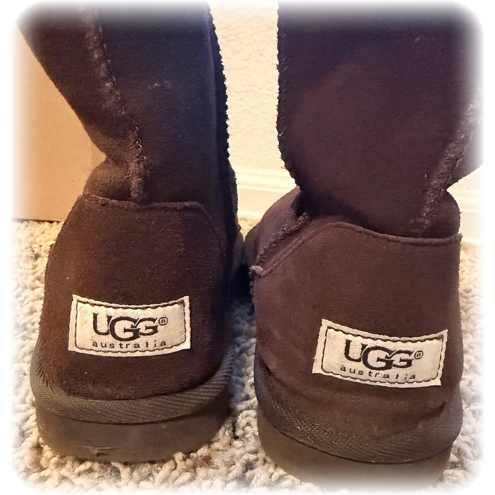 UGG Chestnut Suede Boots